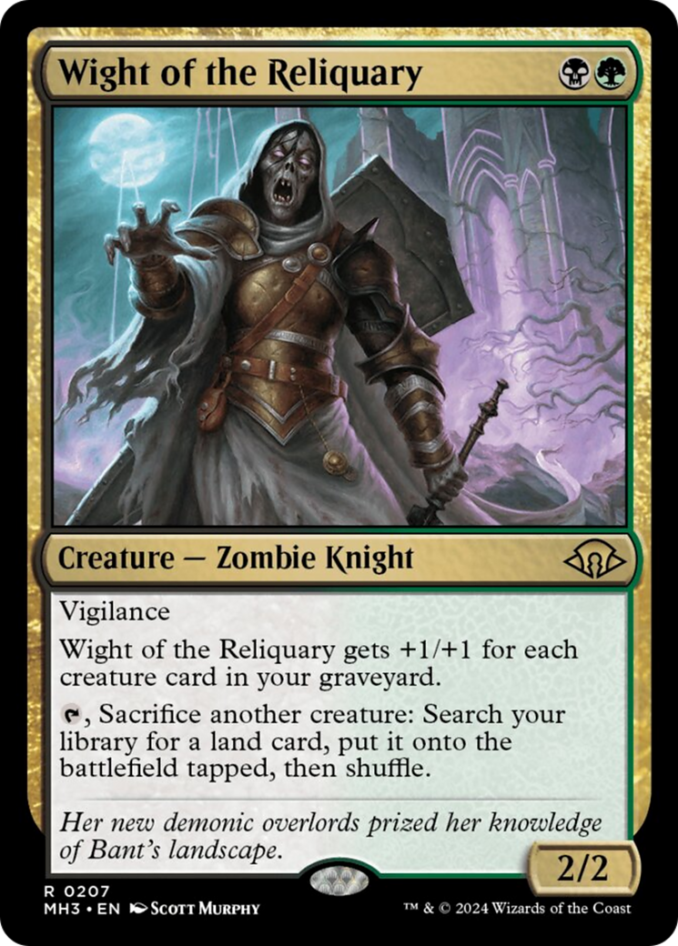 {R} Wight of the Reliquary [Modern Horizons 3][MH3 207]