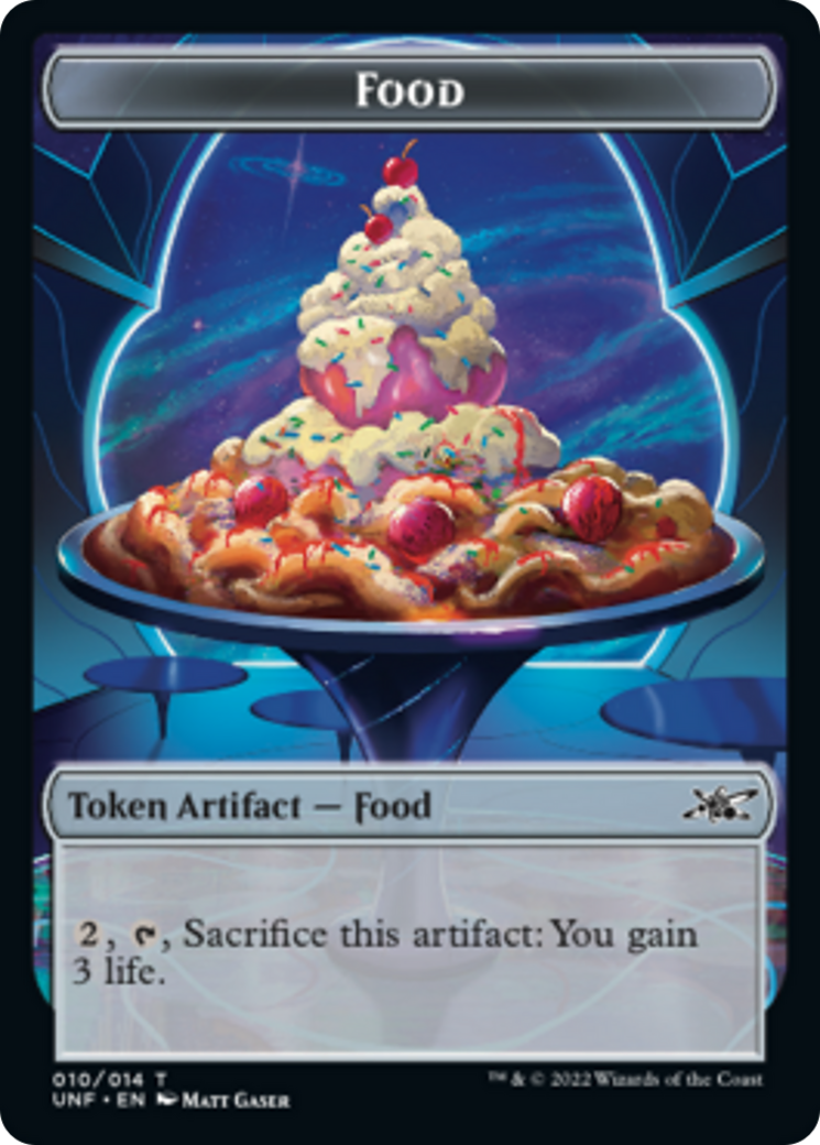 {T} Zombie Employee // Food (010) Double-sided Token [Unfinity Tokens][TUNF 010]