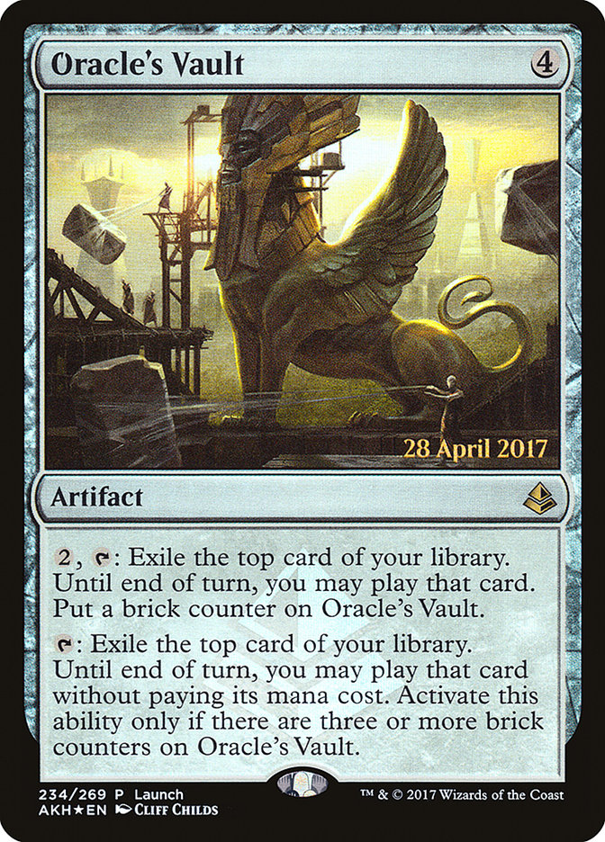 {R} Oracle's Vault (Launch) [Amonkhet Promos][PA AKH 234]