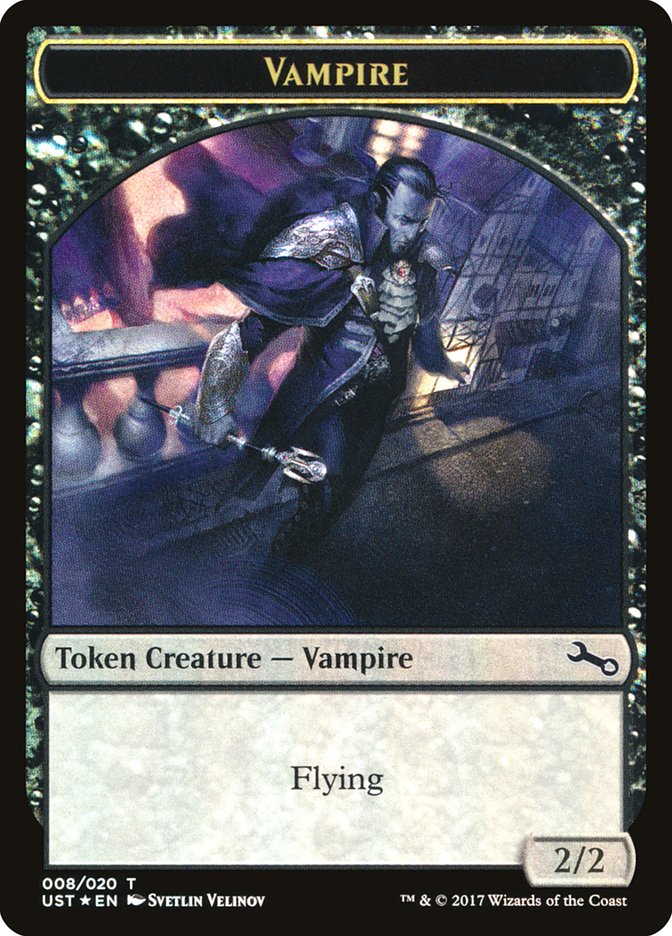 {T} Vampire // Vampire Double-sided Token [Unstable Tokens][TUST 008]