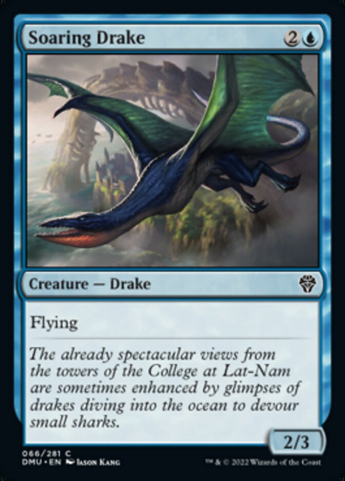 {@C} Soaring Drake [Dominaria United][DMU 066]