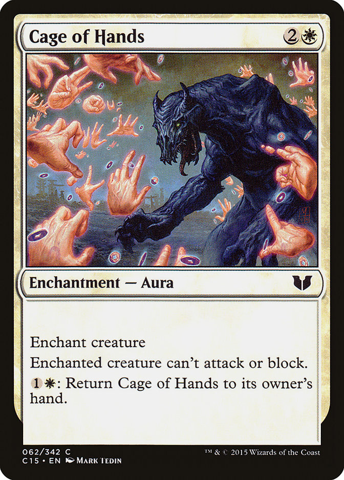 {C} Cage of Hands [Commander 2015][C15 062]