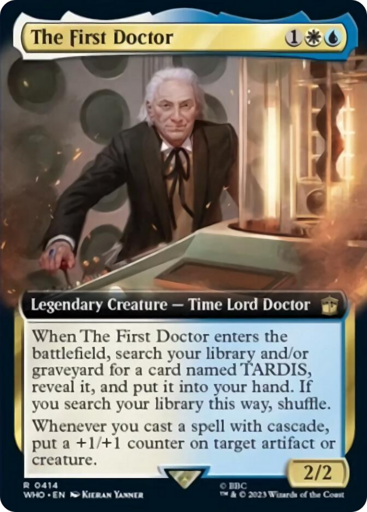 {R} The First Doctor (Extended Art) [Doctor Who][WHO 414]