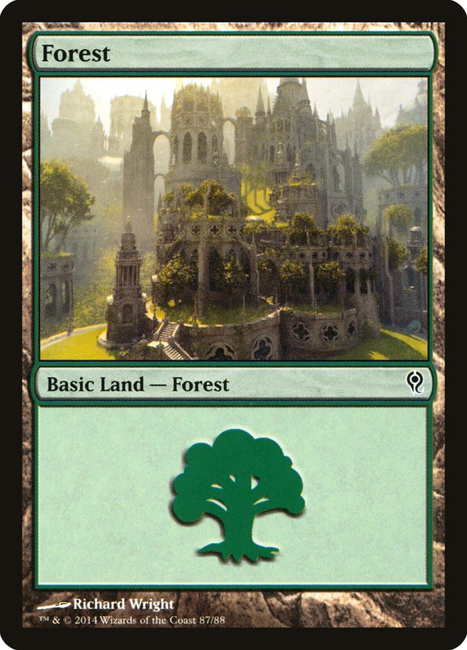 {B}[DDM 087] Forest (87) [Duel Decks: Jace vs. Vraska]