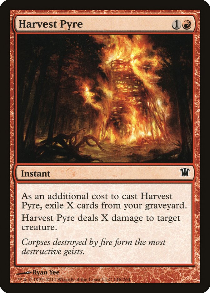 {C} Harvest Pyre [Innistrad][ISD 146]