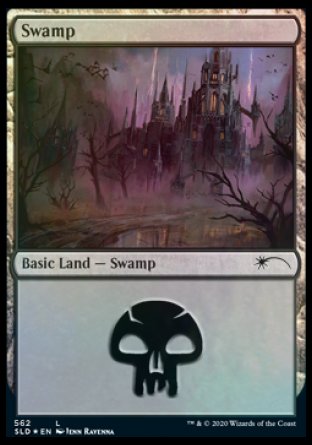 {B}[SLD 562] Swamp (Vampires) (562) [Secret Lair Drop Promos]