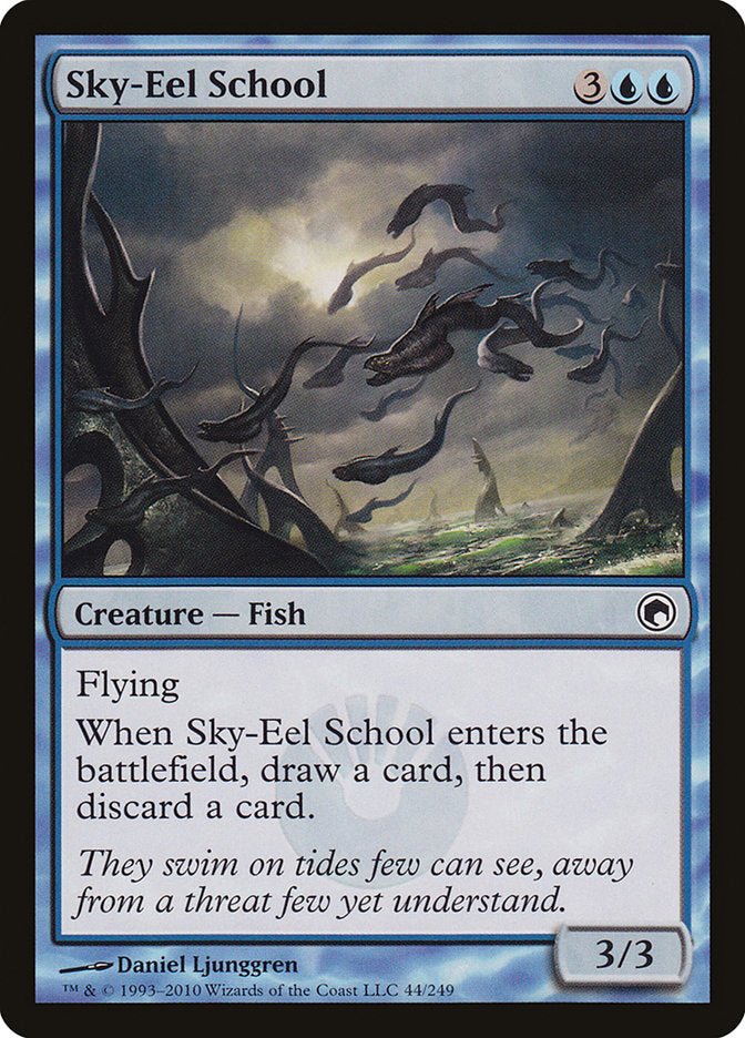 {C} Sky-Eel School [Scars of Mirrodin][SOM 044]