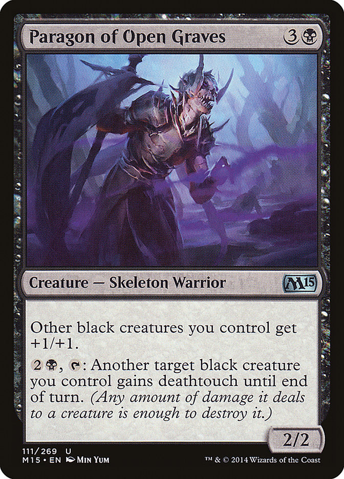 {C} Paragon of Open Graves [Magic 2015][M15 111]