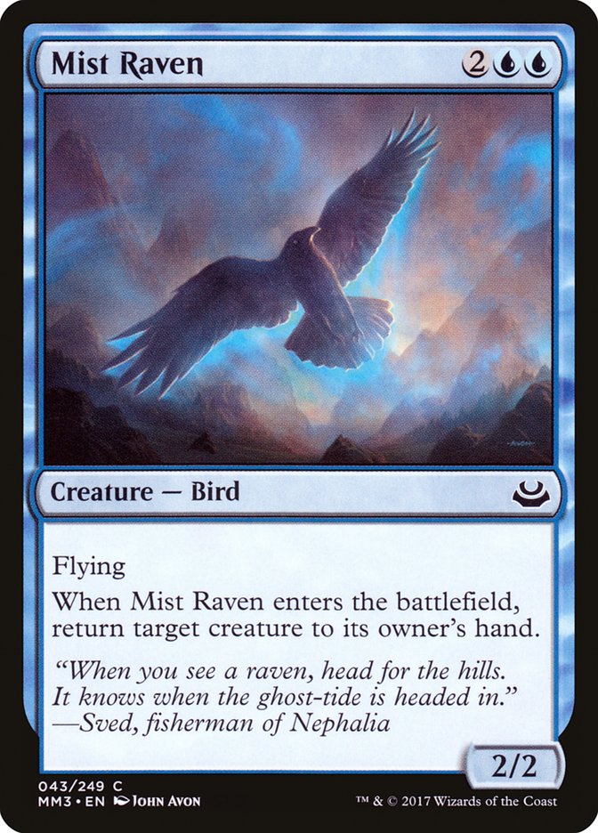 {C} Mist Raven [Modern Masters 2017][MM3 043]