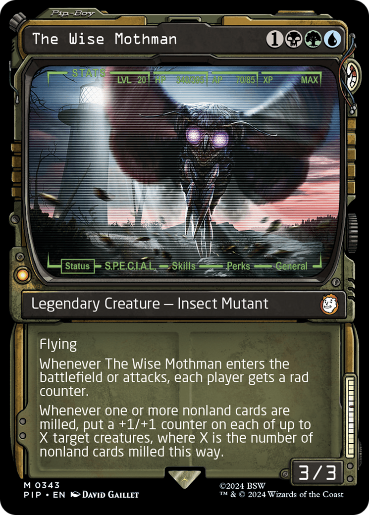 {R} The Wise Mothman (Showcase) [Fallout][PIP 343]