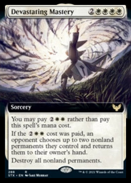 {R} Devastating Mastery (Extended Art) [Strixhaven: School of Mages][STX 288]