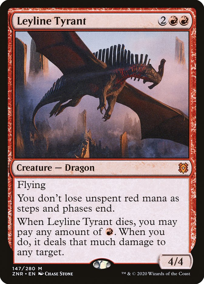 {R} Leyline Tyrant [Zendikar Rising][ZNR 147]