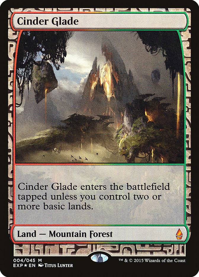 {R} Cinder Glade [Zendikar Expeditions][EXP 004]