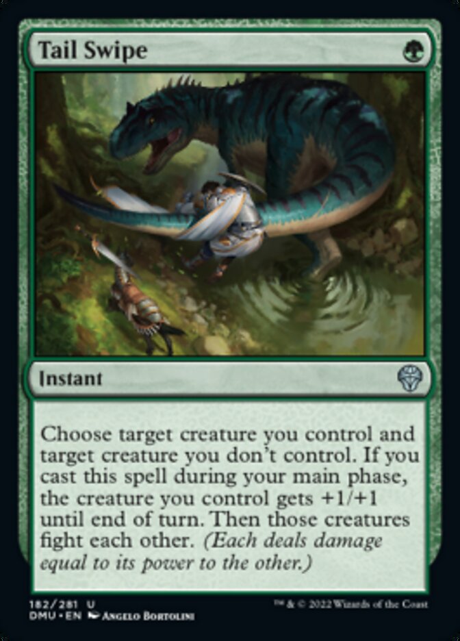 {@C} Tail Swipe [Dominaria United][DMU 182]