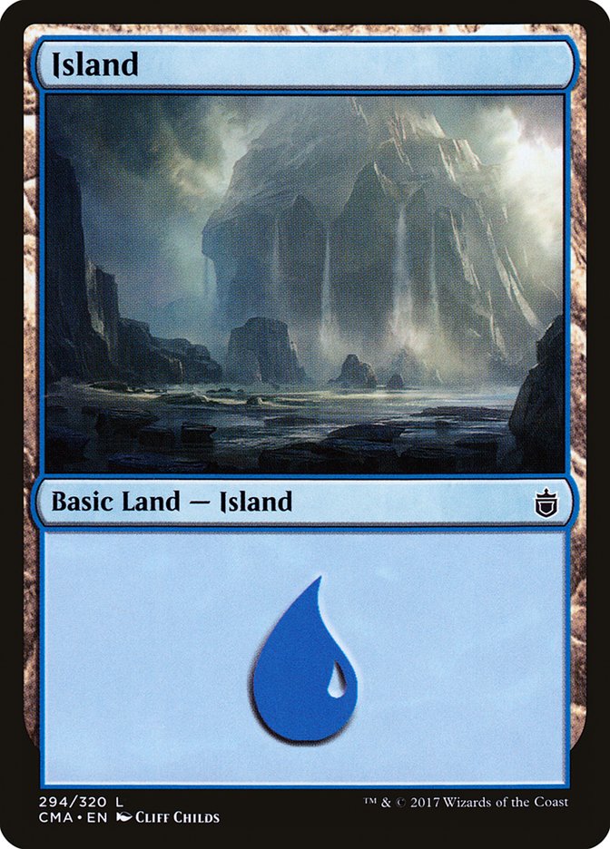 {B}[CMA 294] Island (294) [Commander Anthology]