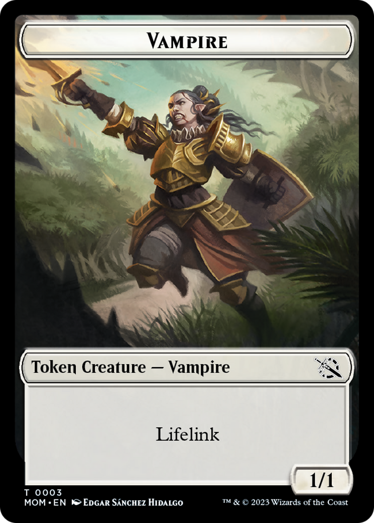 {T} Vampire Token [March of the Machine Tokens][TMOM 003]