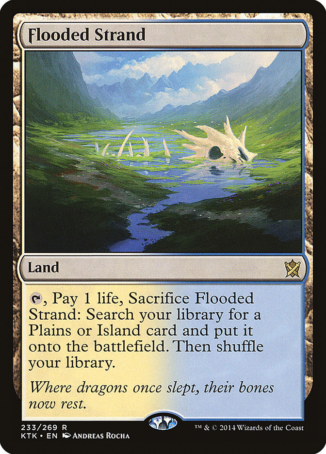 {R} Flooded Strand [Khans of Tarkir][KTK 233]