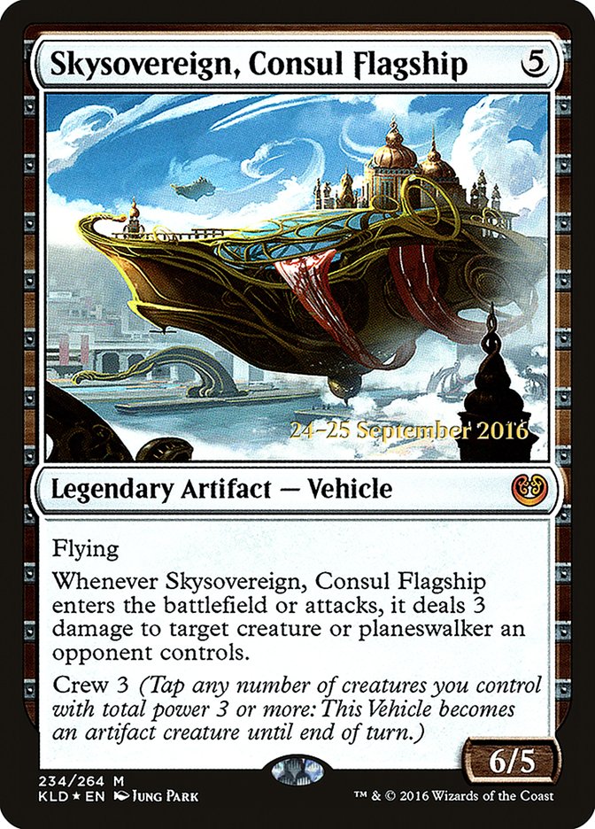 {R} Skysovereign, Consul Flagship [Kaladesh Prerelease Promos][PR KLD 234]