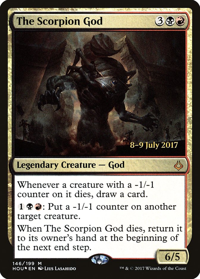 {R} The Scorpion God [Hour of Devastation Prerelease Promos][PR HOU 146]