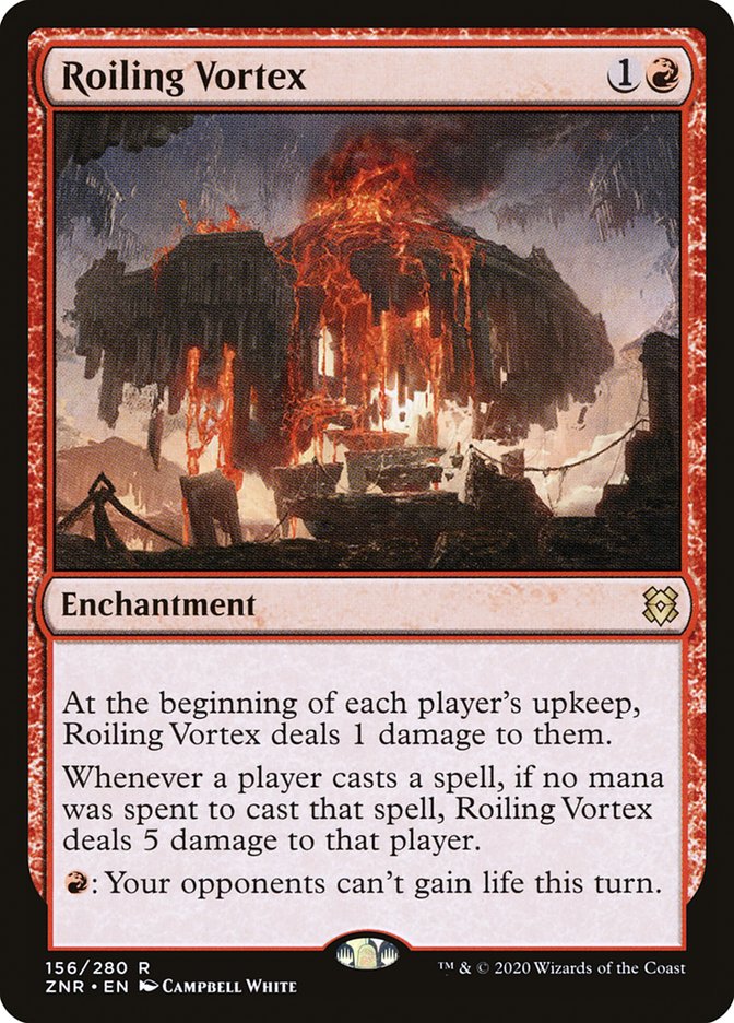 {R} Roiling Vortex [Zendikar Rising][ZNR 156]