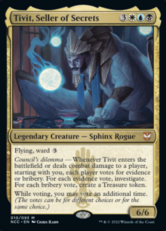 {R} Tivit, Seller of Secrets [Streets of New Capenna Commander][NCC 010]