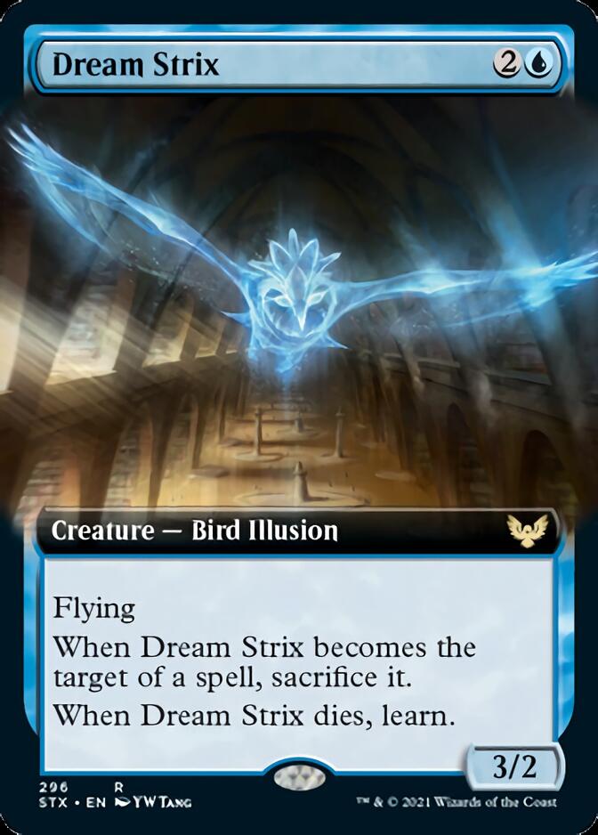 {R} Dream Strix (Extended Art) [Strixhaven: School of Mages][STX 296]