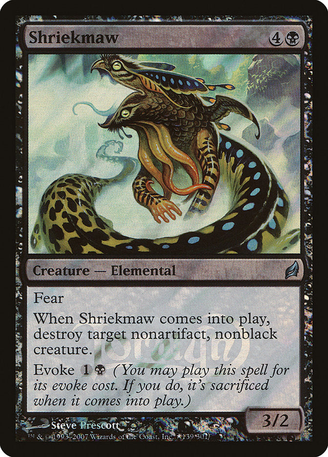 {R} Shriekmaw [Lorwyn Promos][PA LRW 139]