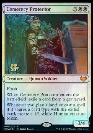 {@R} Cemetery Protector [Innistrad: Crimson Vow Prerelease Promos][PR VOW 006]