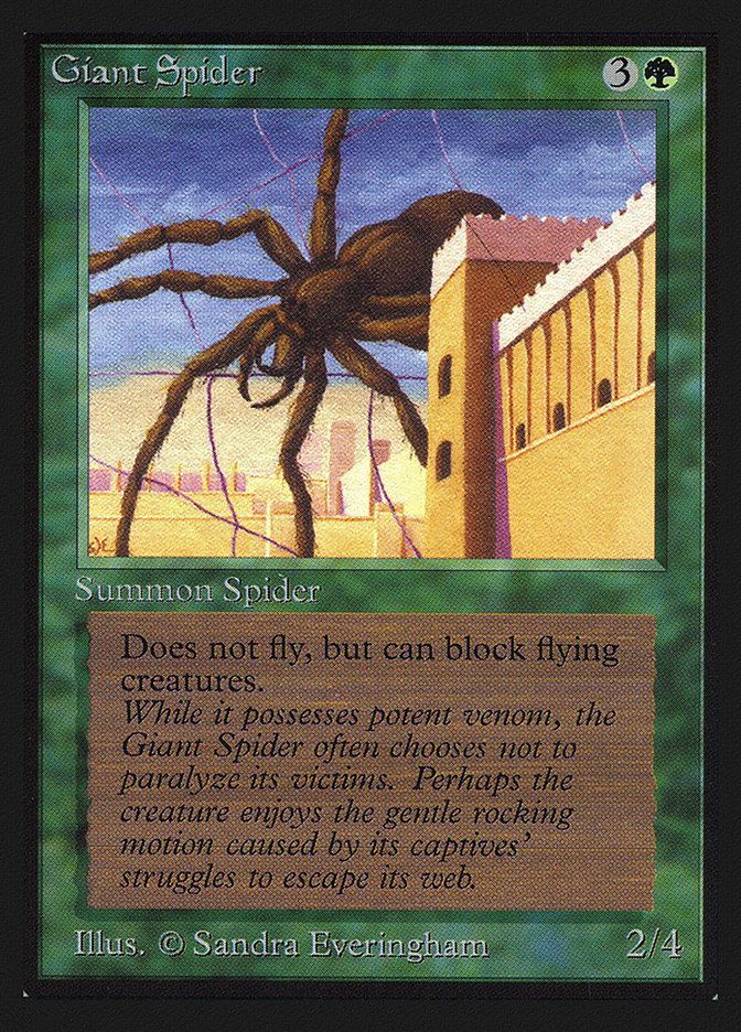 {C} Giant Spider [International Collectorsâ Edition][GB CEI 199]