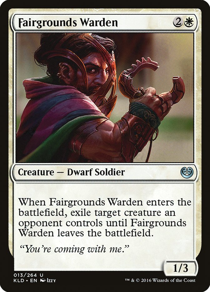 {C} Fairgrounds Warden [Kaladesh][KLD 013]