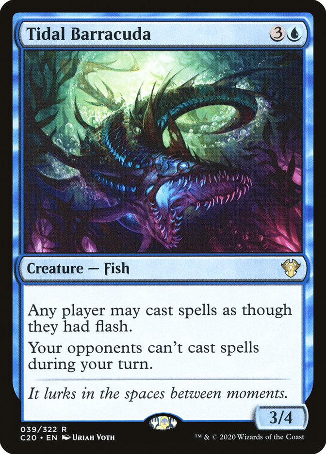 {R} Tidal Barracuda [Commander 2020][C20 039]