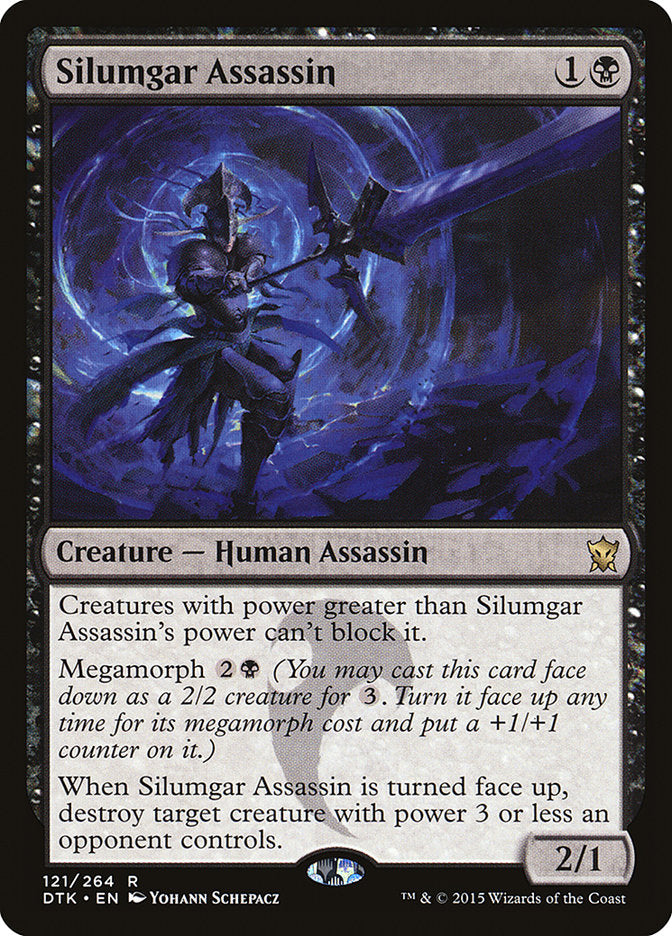 {R} Silumgar Assassin [Dragons of Tarkir][DTK 121]