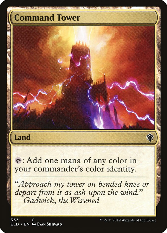 {C} Command Tower [Throne of Eldraine][ELD 333]