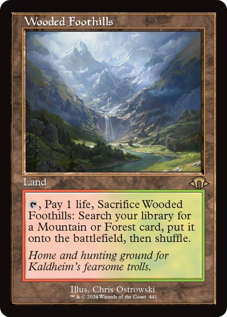 {R} Wooded Foothills (Retro) [Modern Horizons 3][MH3 441]