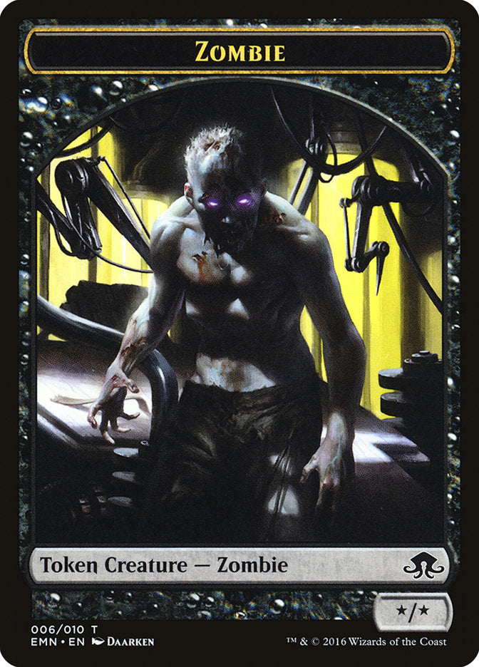 {T} Zombie Token (006/010) [Eldritch Moon Tokens][TEMN 006]