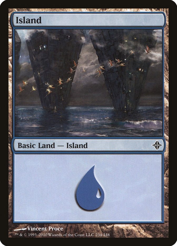 {B}[ROE 234] Island (234) [Rise of the Eldrazi]