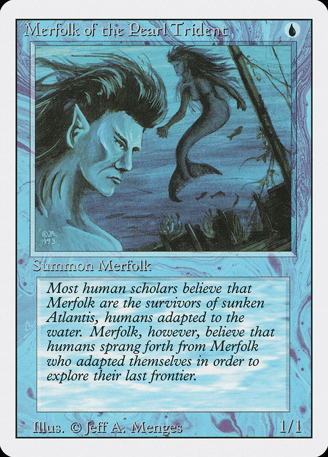 {C} Merfolk of the Pearl Trident [Revised Edition][3ED 068]