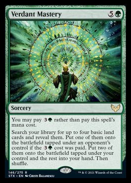 {R} Verdant Mastery [Strixhaven: School of Mages][STX 146]