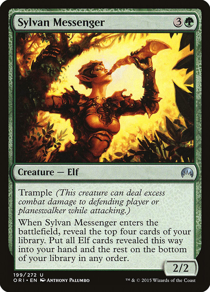 {C} Sylvan Messenger [Magic Origins][ORI 199]