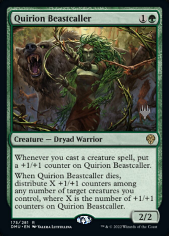 {@R} Quirion Beastcaller (Promo Pack) [Dominaria United Promos][PP DMU 175]