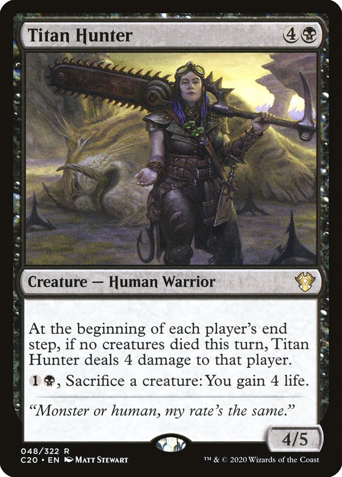 {R} Titan Hunter [Commander 2020][C20 048]