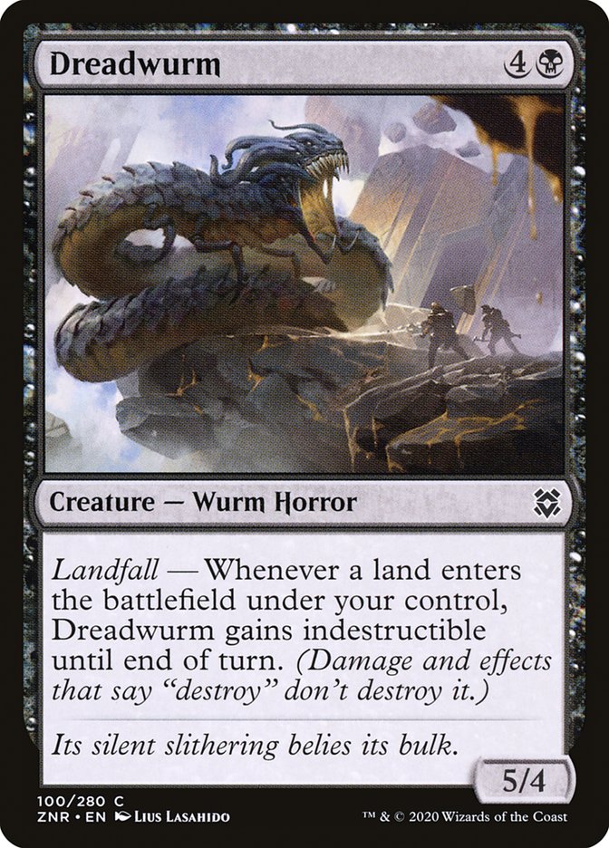 {C} Dreadwurm [Zendikar Rising][ZNR 100]