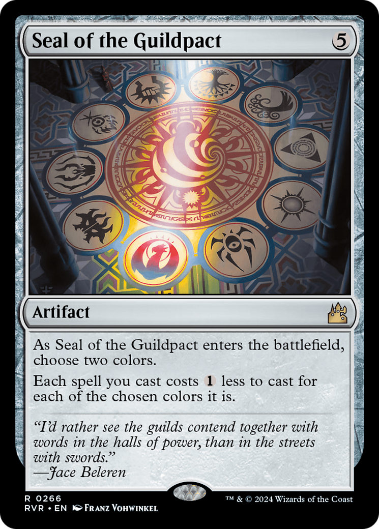 {R} Seal of the Guildpact [Ravnica Remastered][RVR 266]