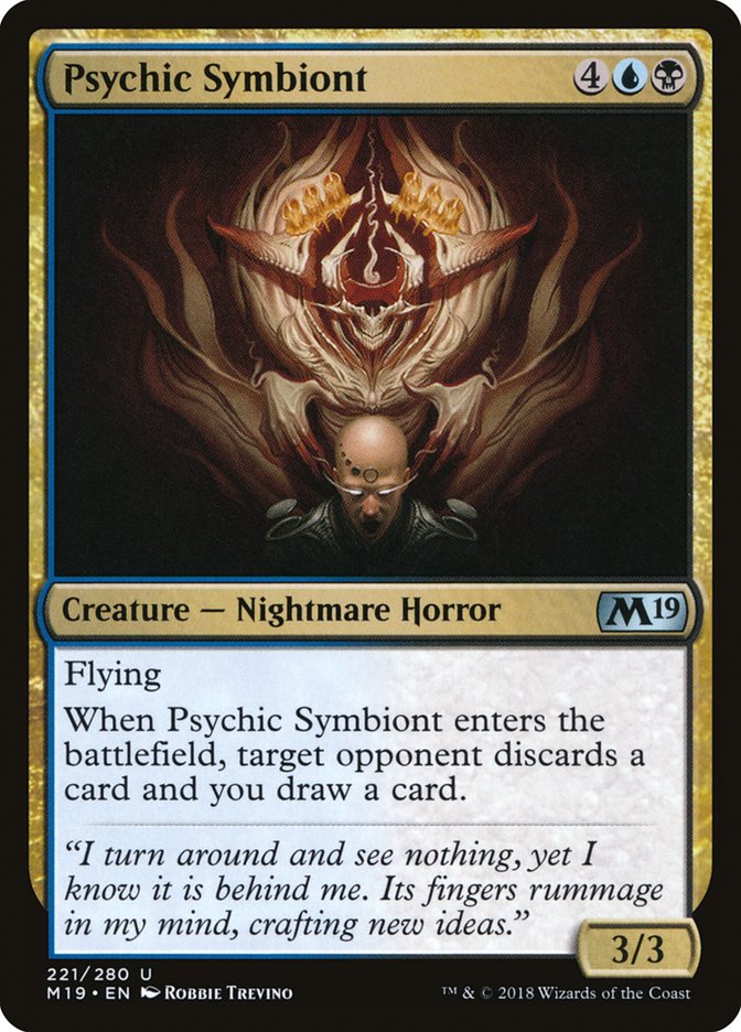 {C} Psychic Symbiont [Core Set 2019][M19 221]