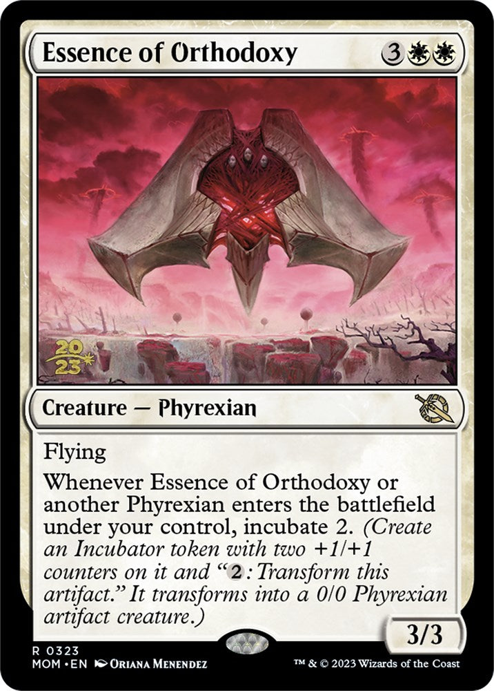 {@R} Essence of Orthodoxy [March of the Machine Prerelease Promos][PR MOM 323]