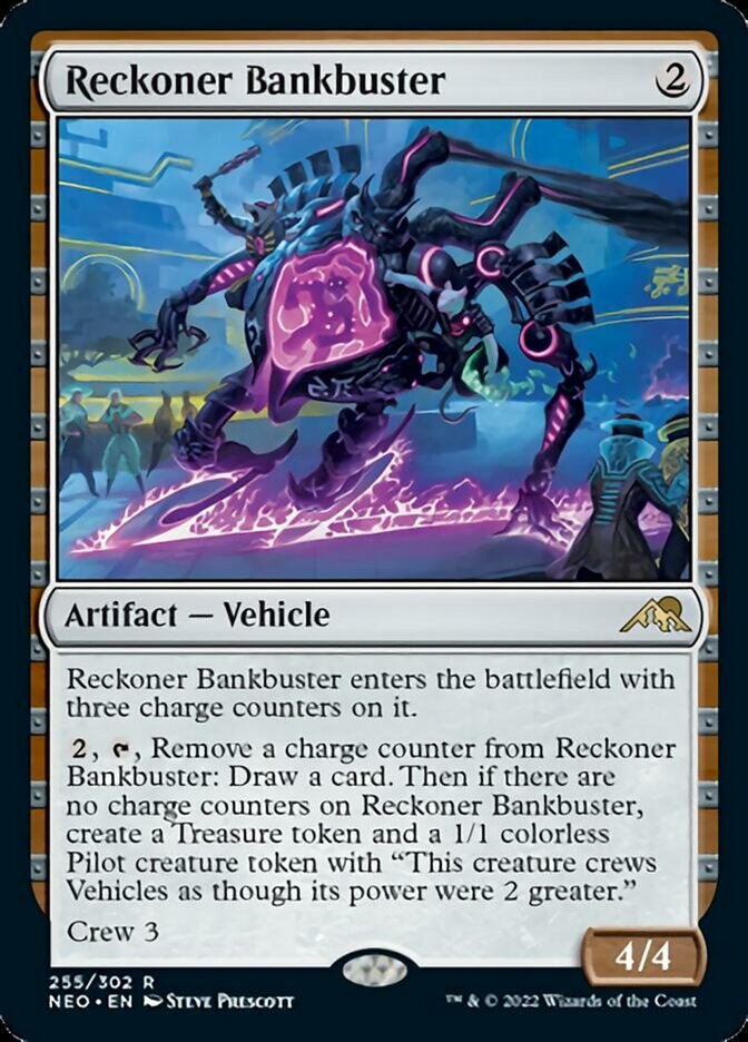 {R} Reckoner Bankbuster [Kamigawa: Neon Dynasty][NEO 255]