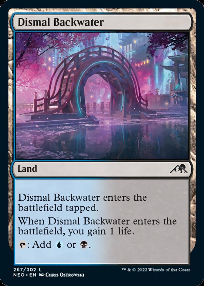 {C} Dismal Backwater [Kamigawa: Neon Dynasty][NEO 267]