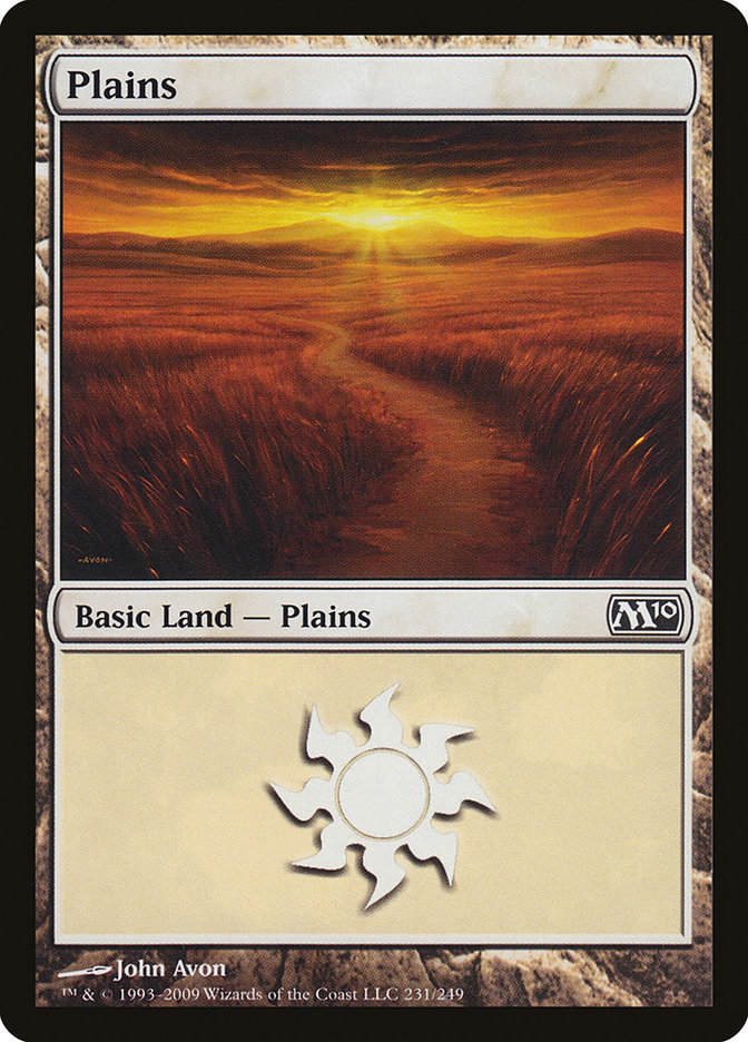 {B}[M10 231] Plains (231) [Magic 2010]