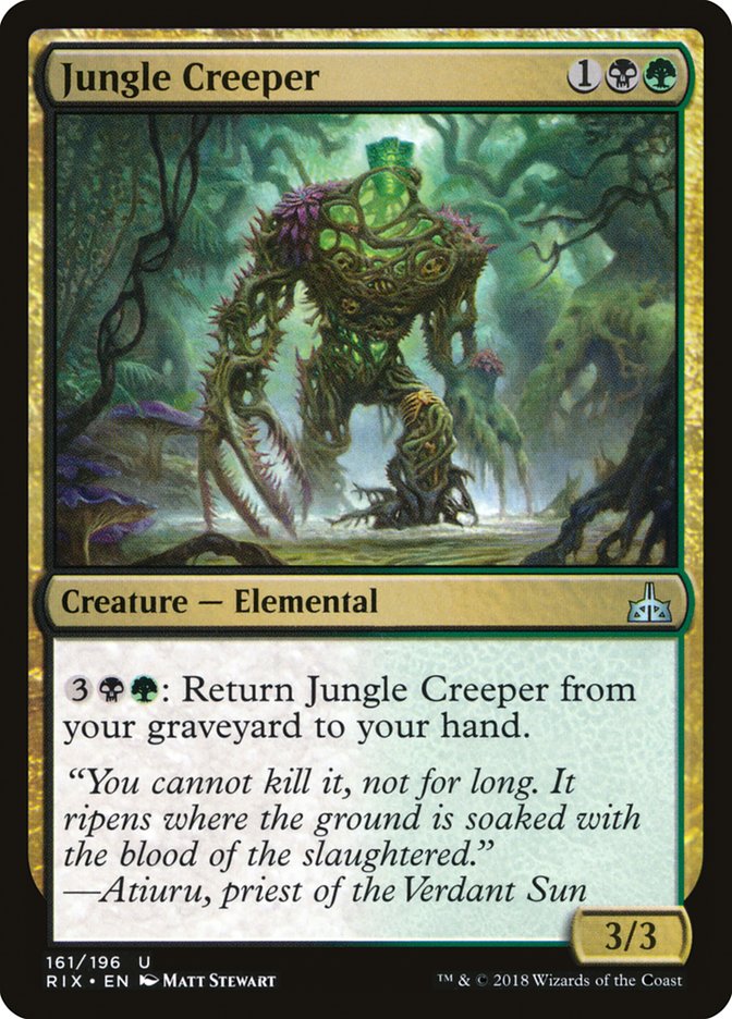 {C} Jungle Creeper [Rivals of Ixalan][RIX 161]