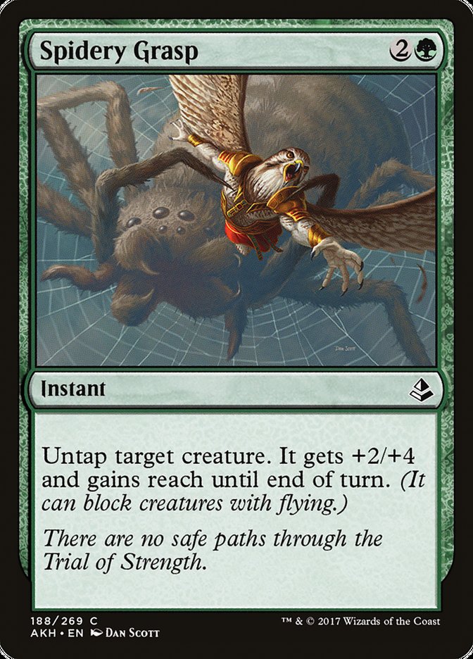 {C} Spidery Grasp [Amonkhet][AKH 188]